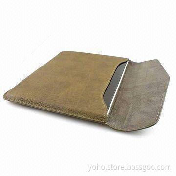 Leather Case for iPad 2, Simple and Classic Design, Easy to Remove, OEM Orders are Welcome